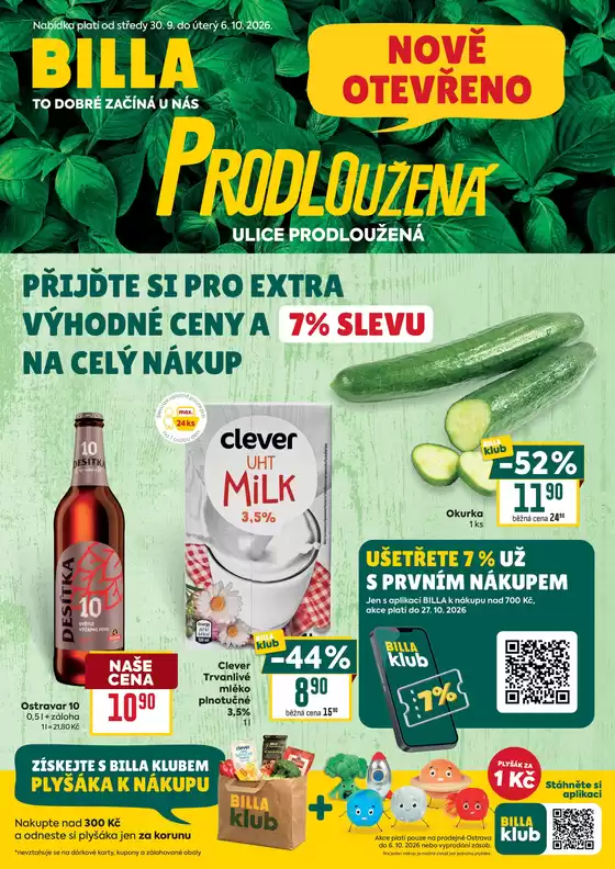 Billa katalog v Brandýs nad Labem-Stará Boleslav | Billa Speciál Ostrava | 2026-09-30T00:00:00.000Z - 2026-10-06T00:00:00.000Z