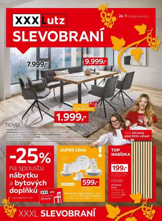 XXXLutz katalog v Ústí nad Labem | Sleva 25 téměř na všechno | 2026-09-28T00:00:00.000Z - 2026-10-12T00:00:00.000Z