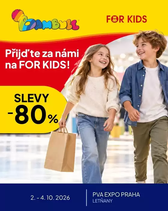 Bambule katalog | Přijďte za námi na FOR KIDS! | 2026-10-02T00:00:00.000Z - 2026-10-04T00:00:00.000Z