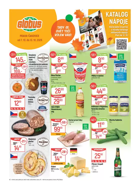 Globus katalog v Černošice | Globus 41 26 L1 | 2026-10-07T00:00:00.000Z - 2026-10-13T00:00:00.000Z