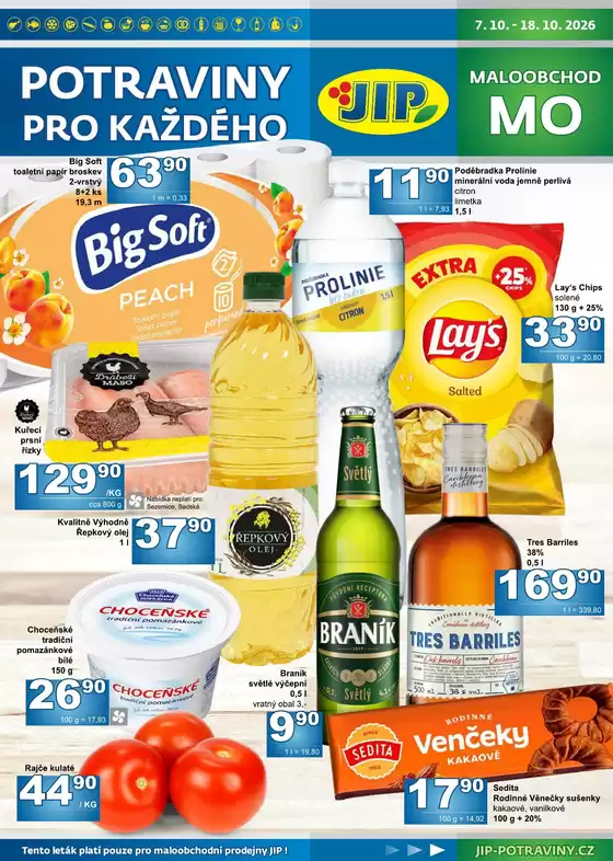 Jip katalog | Atraktivní speciální nabídky pro všechny | 2026-10-07T00:00:00.000Z - 2026-10-18T00:00:00.000Z