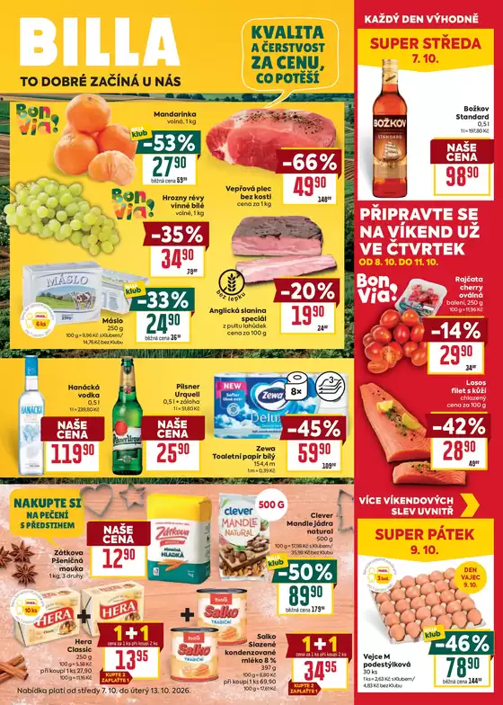 Billa katalog | Billa Velký leták | 2026-10-07T00:00:00.000Z - 2026-10-13T00:00:00.000Z