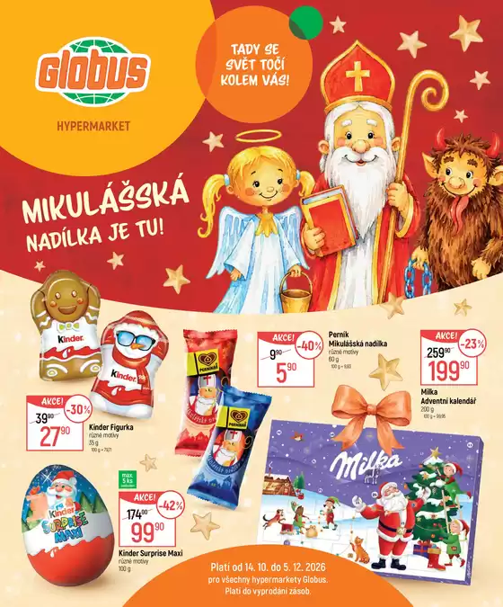 Globus katalog v Lysá nad Labem | Globus 42 26 K2 Mikuláš | 2026-10-14T00:00:00.000Z - 2026-12-05T00:00:00.000Z