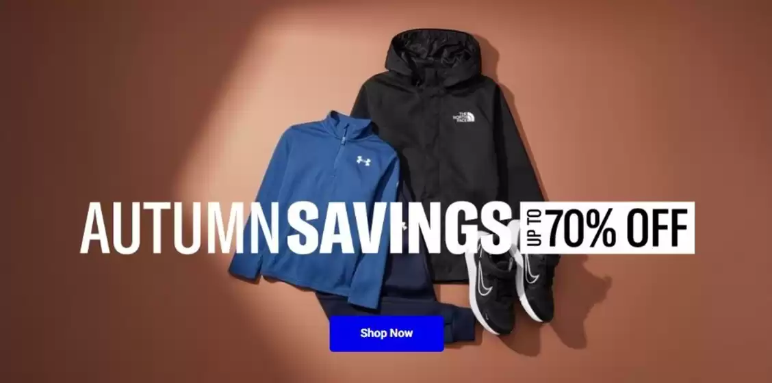 Sports Direct katalog | AUTUMN SAVINGS UP TO 70% OFF | 2026-10-09T00:00:00.000Z - 2026-10-22T00:00:00.000Z