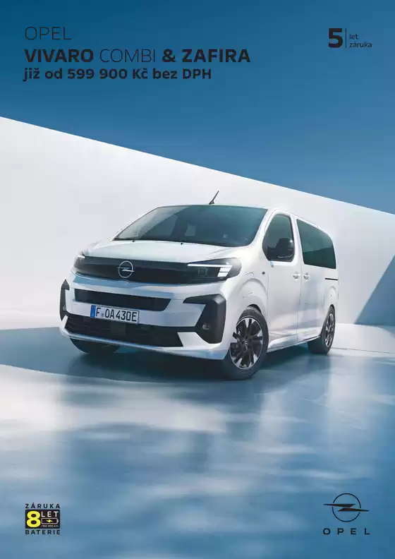 Opel katalog | Opel Vivaro Combi & Zafira | 2026-10-13T00:00:00.000Z - 2026-12-31T00:00:00.000Z