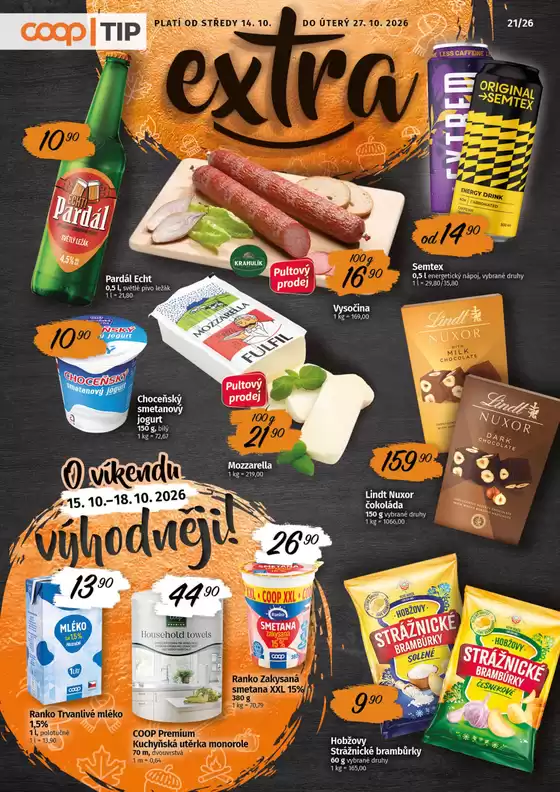 Coop katalog | Exkluzivní výhodné nabídky | 2026-10-14T00:00:00.000Z - 2026-10-27T00:00:00.000Z
