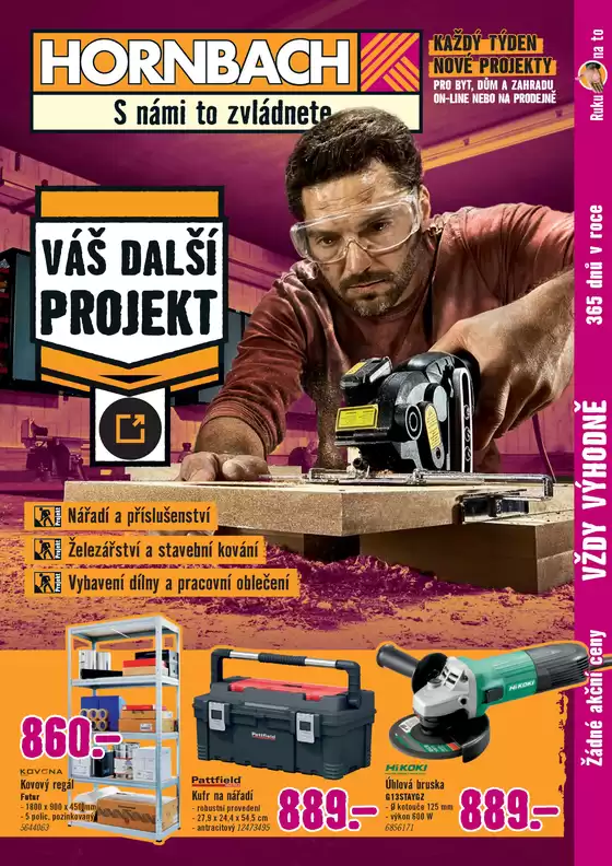 Hornbach katalog | Exkluzivní nabídky pro naše zákazníky | 2026-10-15T00:00:00.000Z - 2026-10-29T00:00:00.000Z