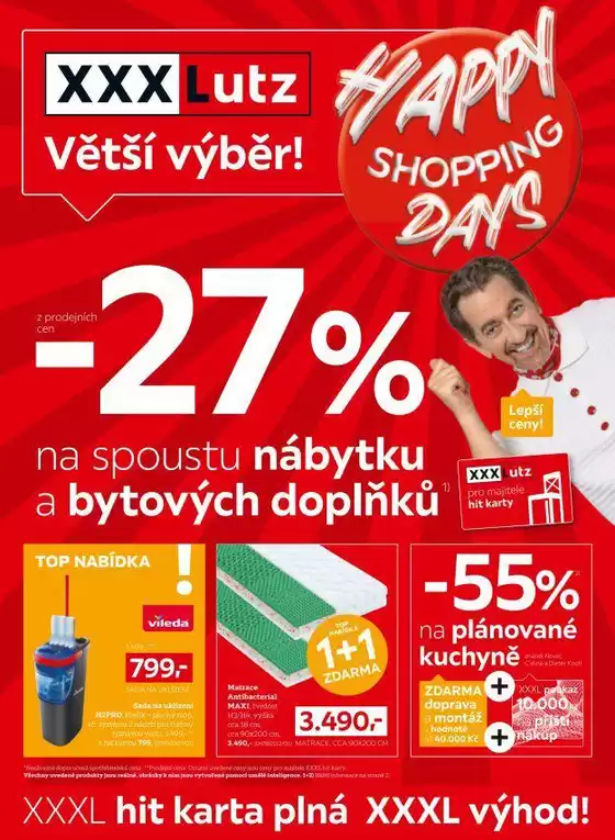 XXXLutz katalog | Sleva 27 téměř na všechno | 2026-10-12T00:00:00.000Z - 2026-10-25T00:00:00.000Z