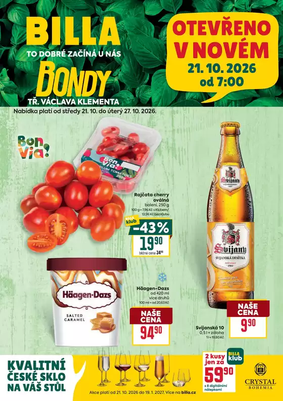 Billa katalog | Billa Speciál Mladá Boleslav | 2026-10-21T00:00:00.000Z - 2026-10-27T00:00:00.000Z