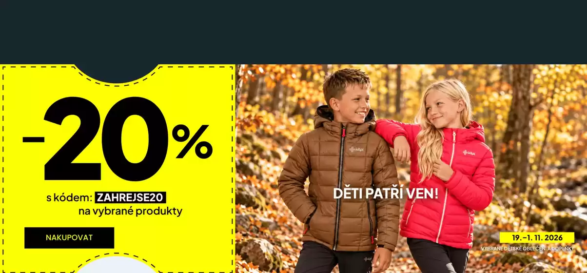 KILPI katalog v Hořice | -20% na vybrané produkty | 2026-10-19T00:00:00.000Z - 2026-11-01T00:00:00.000Z
