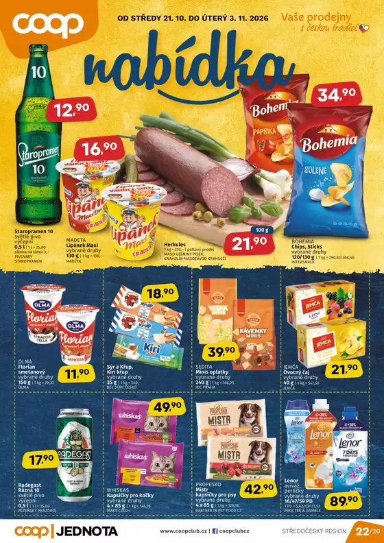 Coop katalog | Naše nejlepší nabídky pro vás | 2026-10-21T00:00:00.000Z - 2026-11-03T00:00:00.000Z
