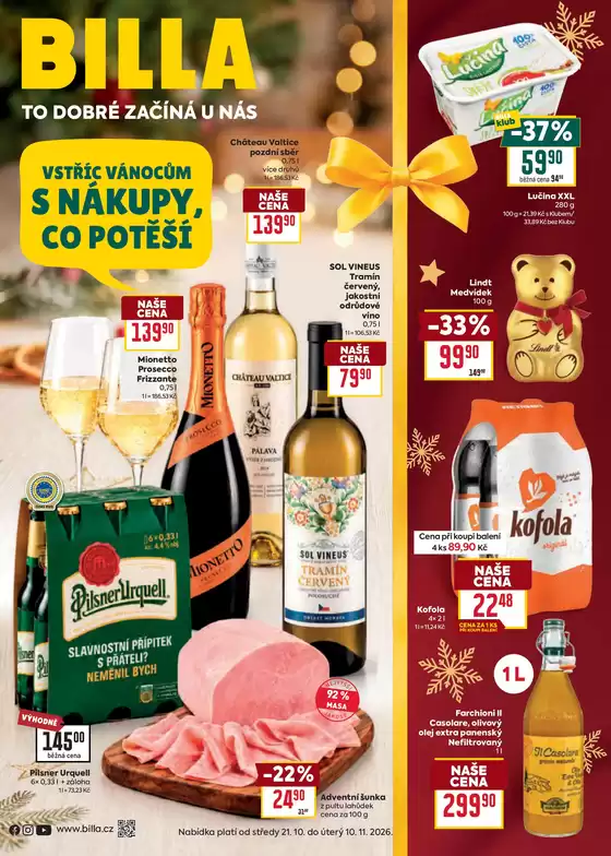 Billa katalog | Billa Katalog Vánoce 1 | 2026-10-21T00:00:00.000Z - 2026-11-10T00:00:00.000Z