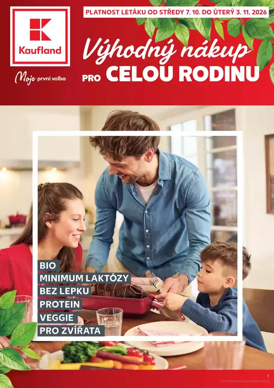 Kaufland katalog v Kroměříž | Skvělá nabídka pro všechny zákazníky | 2026-10-07T00:00:00.000Z - 2026-11-03T00:00:00.000Z