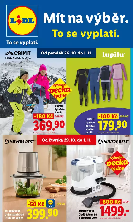 Lidl katalog v Jičín | 26. 10. - 1. 11. 2026 | 2026-10-26T00:00:00.000Z - 2026-11-01T00:00:00.000Z