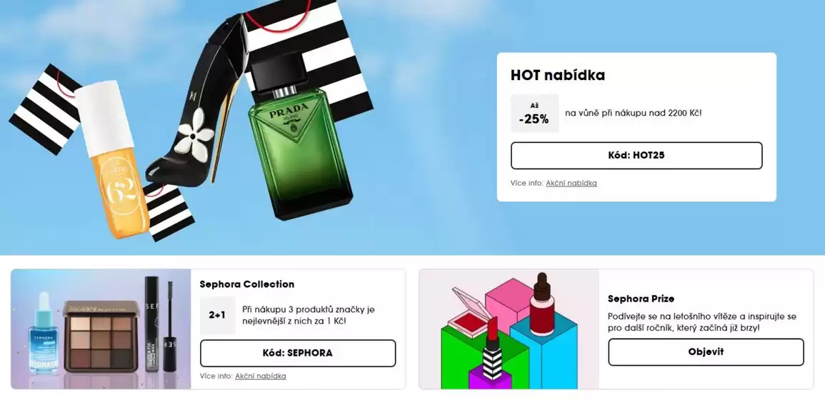 Sephora katalog v Vrchlabí | HOT nabídka | 2026-10-23T00:00:00.000Z - 2026-10-28T00:00:00.000Z