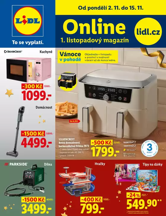 Lidl katalog v Karlovy Vary | 2. 11. - 15. 11. 2026 | 2026-11-02T00:00:00.000Z - 2026-11-15T00:00:00.000Z