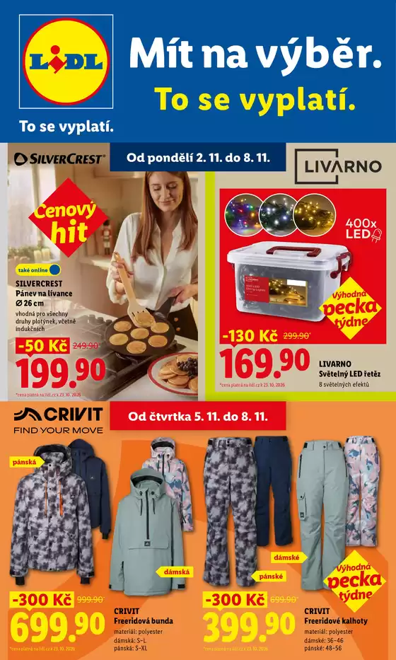 Lidl katalog v Karlovy Vary | 2. 11. - 8. 11. 2026 | 2026-11-02T00:00:00.000Z - 2026-11-08T00:00:00.000Z