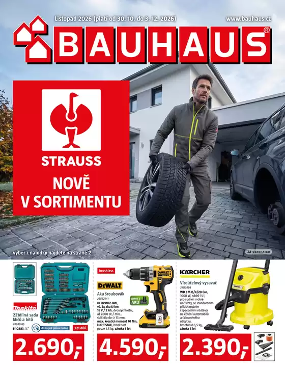 Bauhaus katalog | Bauhaus leták | 2026-10-30T00:00:00.000Z - 2026-12-03T00:00:00.000Z