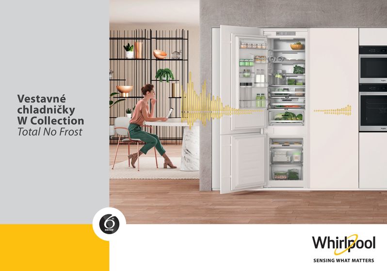 Whirlpool katalog | Extra tiché vestavné chladničky Whirlpool W Collection | 2023-09-19T00:00:00.000Z - 2026-05-31T00:00:00.000Z