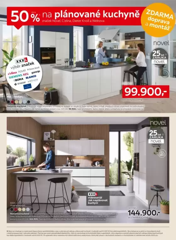 XXXL inspirace v kuchyních