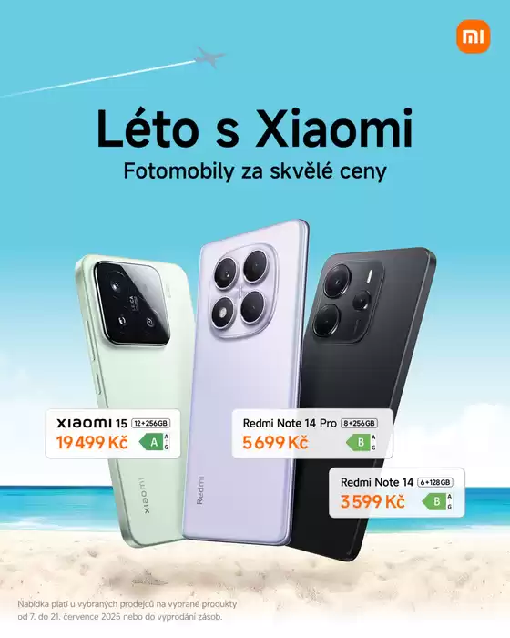 Xiaomi katalog v Olomouc | Léto s Xiaomi | 2025-07-07T00:00:00.000Z - 2025-07-21T00:00:00.000Z