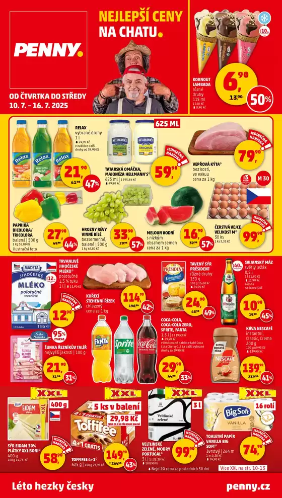 Penny Market katalog v Mladá Boleslav | Exkluzivní nabídky a výhodné nabídky | 2025-07-10T00:00:00.000Z - 2025-07-16T00:00:00.000Z