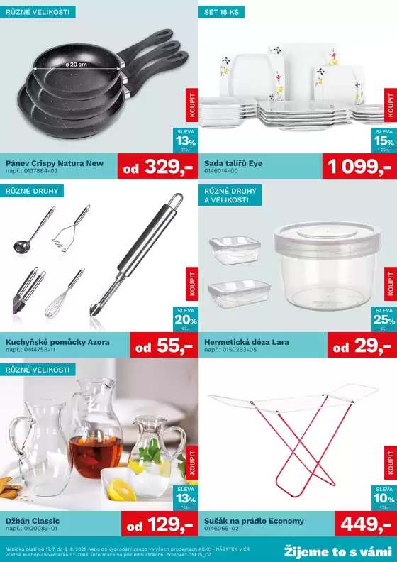 ASKO NÁBYTEK - Bytové doplňky za skvělé ceny