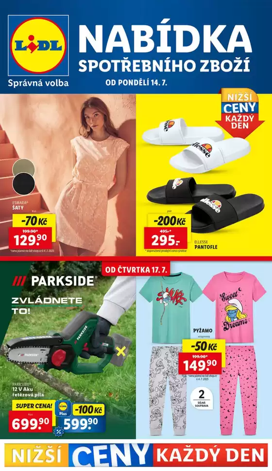 Lidl katalog v Třeboň | Spotřební zboží | 2025-07-10T00:00:00.000Z - 2025-07-20T00:00:00.000Z
