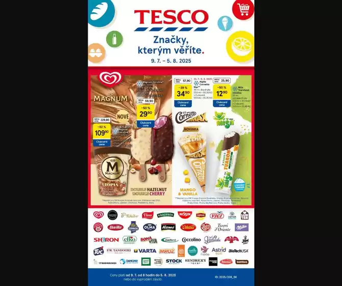 Tesco katalog v Luhačovice | Široký výběr nabídek | 2025-07-09T00:00:00.000Z - 2025-08-05T00:00:00.000Z