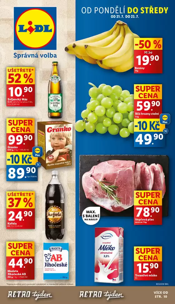 Lidl katalog v Třeboň | Ušetřete nyní s našimi nabídkami | 2025-07-17T00:00:00.000Z - 2025-07-27T00:00:00.000Z