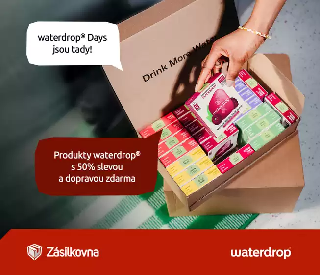 Waterdrop se slevou až 50%