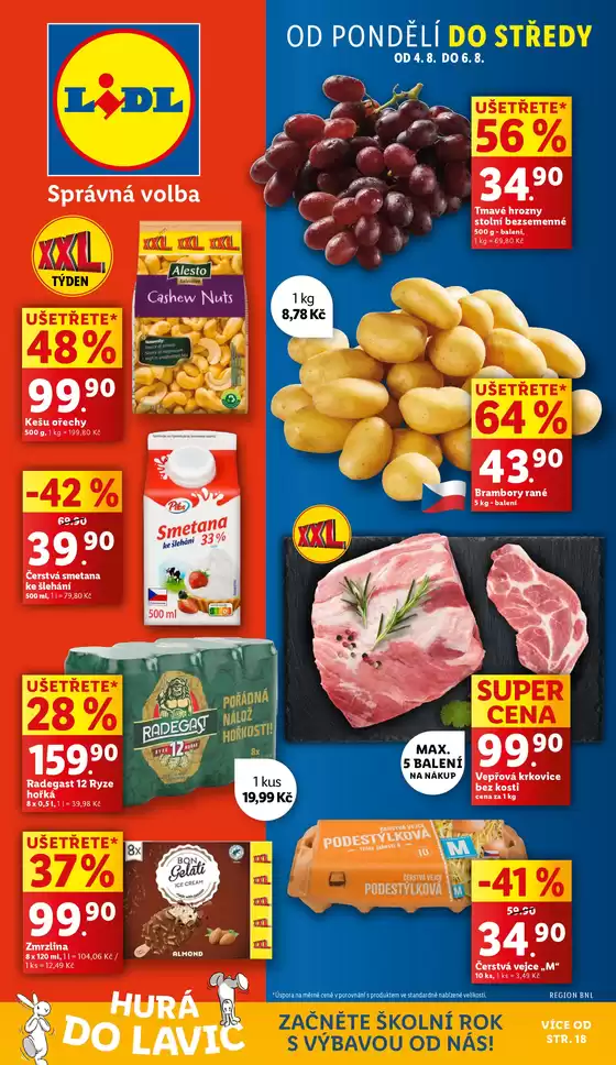 Lidl katalog v Zlín | Akční leták OD PONDĚLÍ | 2025-07-31T00:00:00.000Z - 2025-08-10T00:00:00.000Z