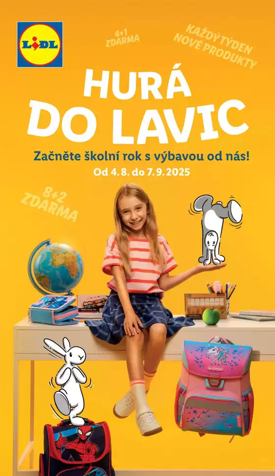 Lidl katalog v Jihlava | Hurá do lavic | 2025-07-31T00:00:00.000Z - 2025-09-07T00:00:00.000Z
