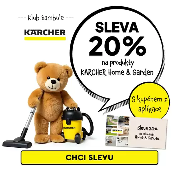 Bambule katalog v Teplice | SLEVA 20 % na produkty Kärcher Home&Garden | 2025-08-01T00:00:00.000Z - 2025-08-14T00:00:00.000Z
