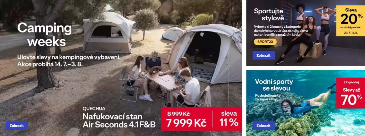 Camping weeks