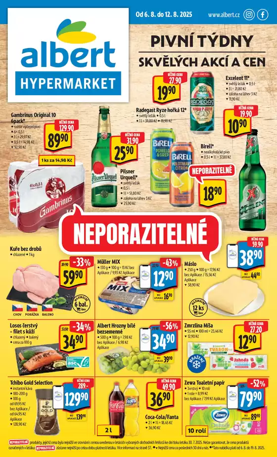 Albert katalog v České Budějovice | Exkluzivní výhodné nabídky | 2025-08-06T00:00:00.000Z - 2025-08-12T00:00:00.000Z