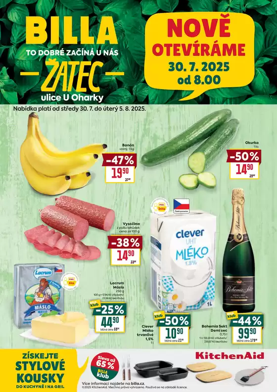 Billa katalog | Billa Speciál: Žatec | 2025-08-06T00:00:00.000Z - 2025-08-19T00:00:00.000Z