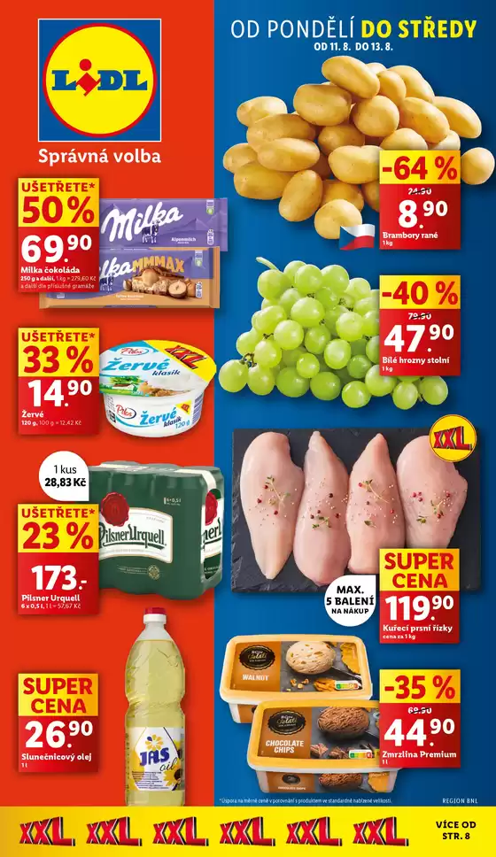 Lidl katalog v Jablonec nad Nisou | Široký výběr nabídek | 2025-08-07T00:00:00.000Z - 2025-08-17T00:00:00.000Z