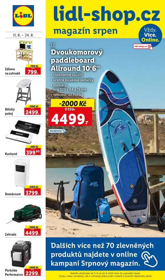 Lidl katalog v Jablonec nad Nisou | lidl-shop.cz magazín srpen | 2025-08-07T00:00:00.000Z - 2025-08-24T00:00:00.000Z