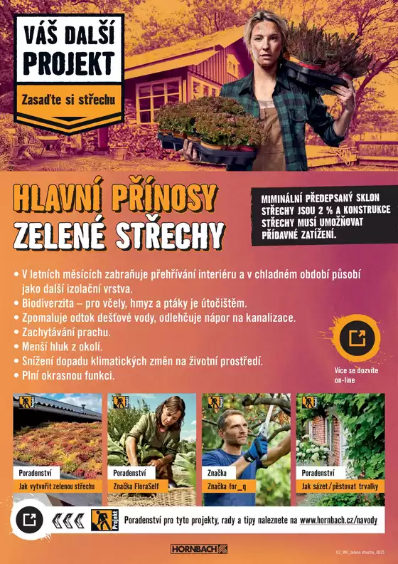 Online katalog HORNBACH CZ: Váš další projekt