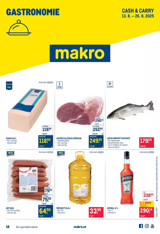 Makro katalog v Brno | Skvělá nabídka pro lovce výhodných nákupů | 2025-08-13T00:00:00.000Z - 2025-08-26T00:00:00.000Z