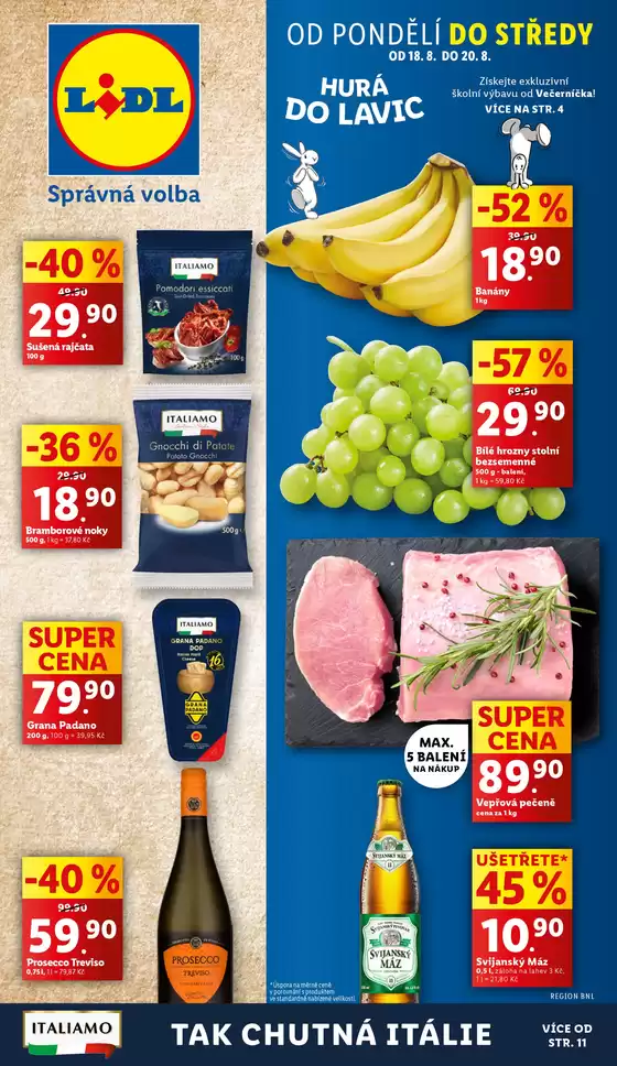 Lidl katalog | Naše nejlepší výhodné nabídky | 2025-08-14T00:00:00.000Z - 2025-08-24T00:00:00.000Z