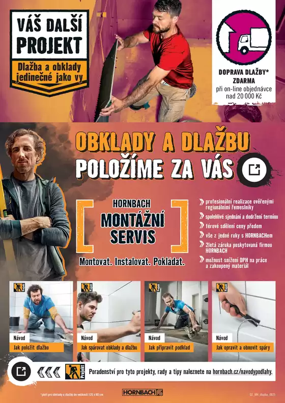 Online katalog HORNBACH CZ: Váš další projekt
