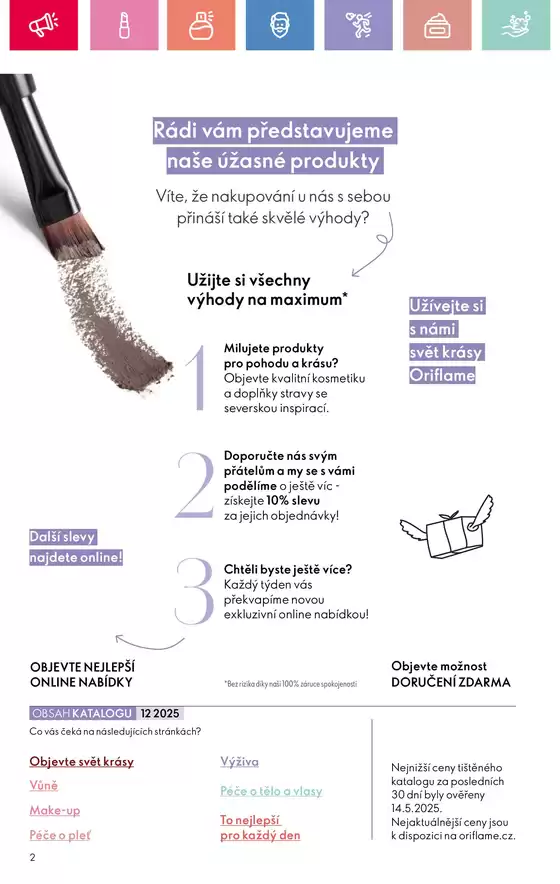 ORIFLAME leták