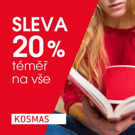 KOSMAS katalog v Ústí nad Labem | Sleva 20% téměř na vše | 2025-08-20T00:00:00.000Z - 2025-08-25T00:00:00.000Z