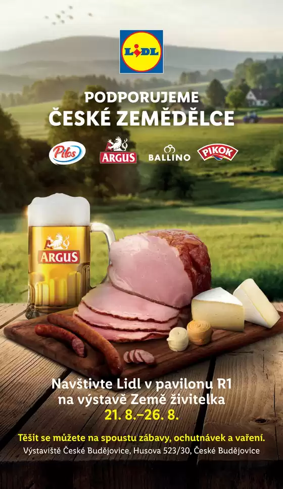 Lidl katalog v Pardubice | Podporujeme české zemědělce | 2025-08-20T00:00:00.000Z - 2025-08-26T00:00:00.000Z