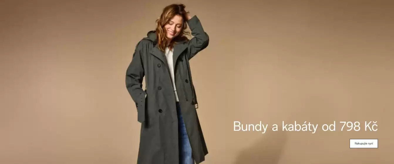 Bundy a kabáty od 798 Kč