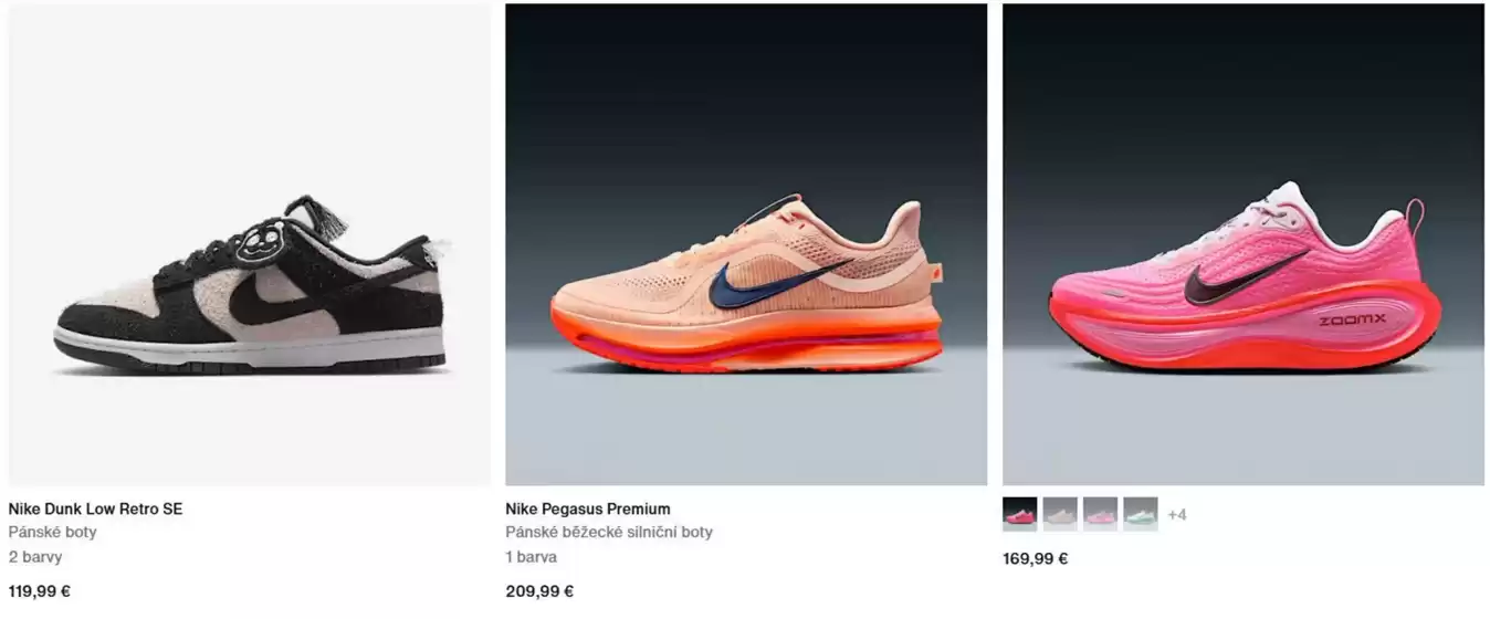 Nike leták