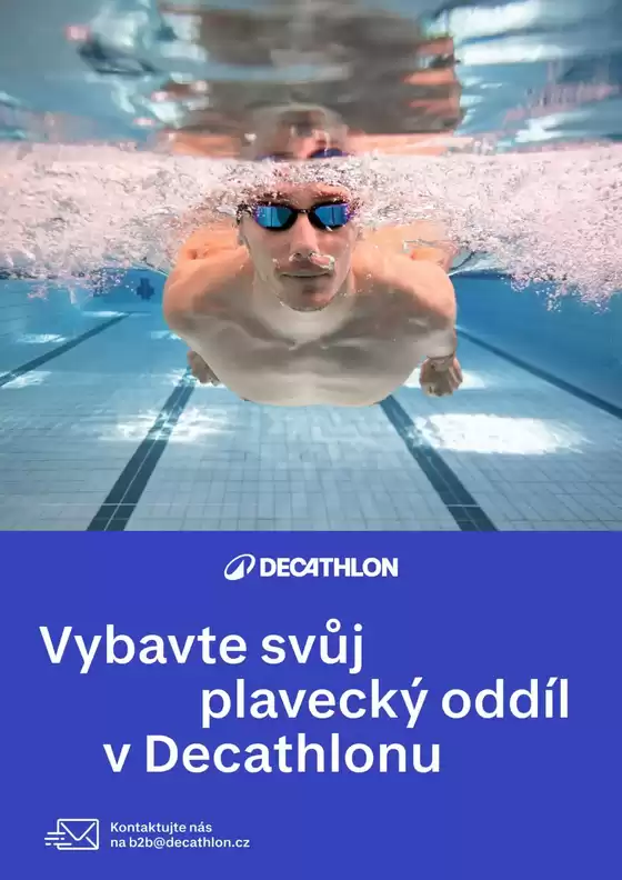 Decathlon katalog | Vybavte svůj plavecký oddíl v Decathlonu | 2025-08-25T00:00:00.000Z - 2025-08-31T00:00:00.000Z