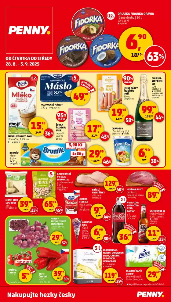 Penny Market katalog v Hradec Králové | Speciální nabídky pro vás | 2025-08-28T00:00:00.000Z - 2025-09-03T00:00:00.000Z